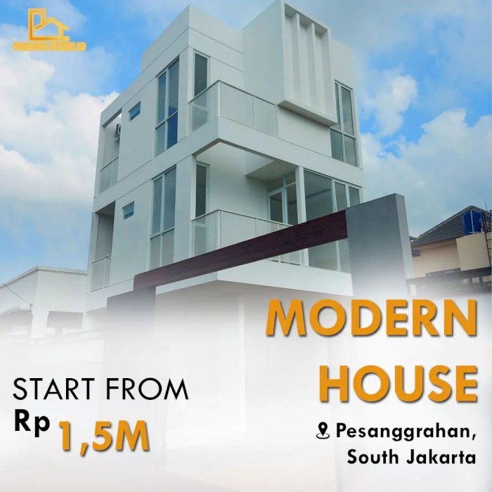 Dijual Rumah Cluster Perdana House 99 Pesanggrahan Jakarta Selatan