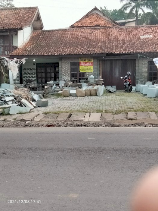 Dijual cepat rumah pinggir jalan mainroad ciburuy