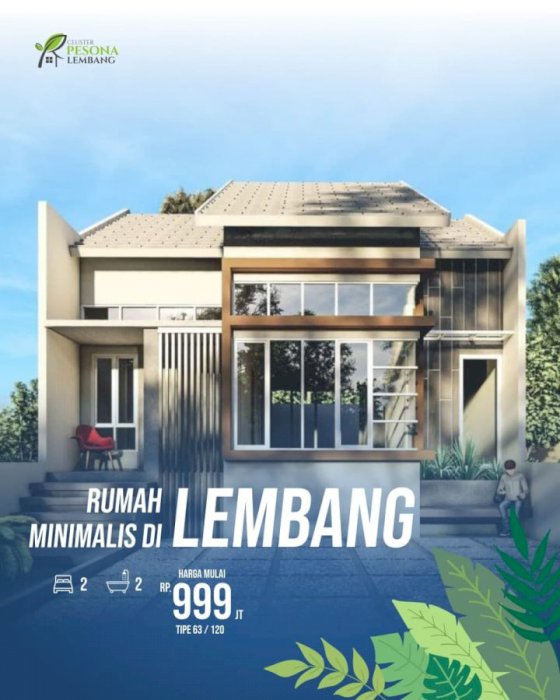 Rumah Siap Huni di Lingkungan Islami, Sejuk Ramah di dompet mulai,