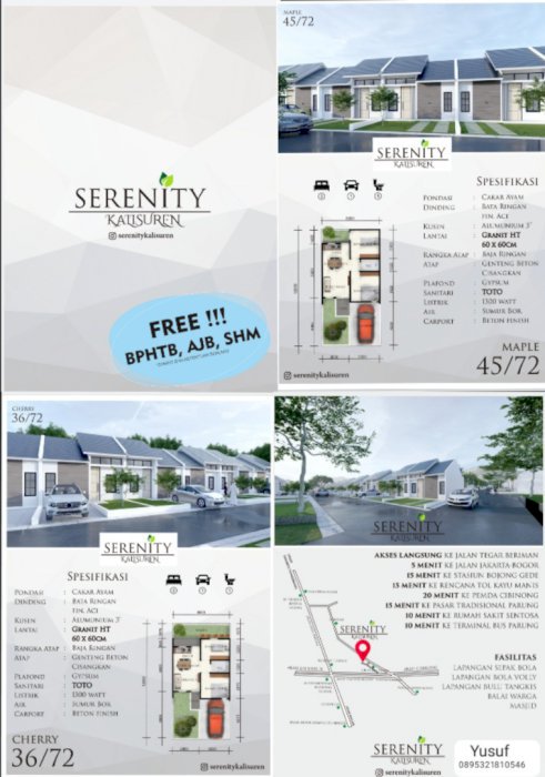 DIJUAL RUMAH BARU DI BOGOR