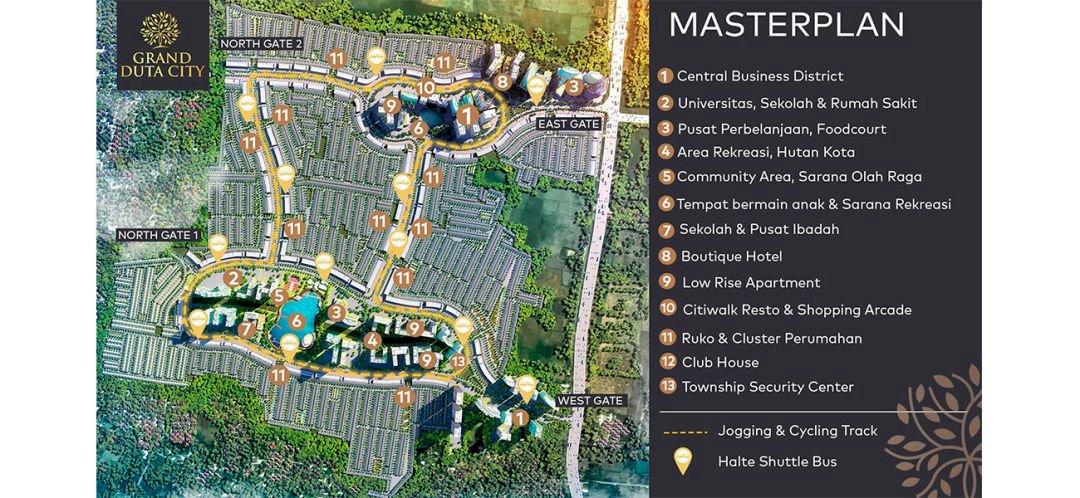 Grand Duta City Bekasi Lokasi Strategis Smart City Berbagai Sarana