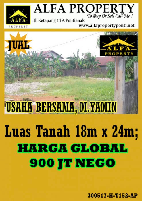 Tanah Usaha Bersama, Pontianak, Kalimantan Barat