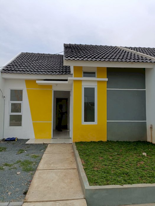 Rumah subsidi keren pinggir jalan dekat ases Tol Cibitung