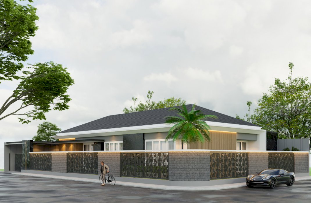 RUMAH BARU ON PROGRESS DI KAWASAN PRESTISIUS