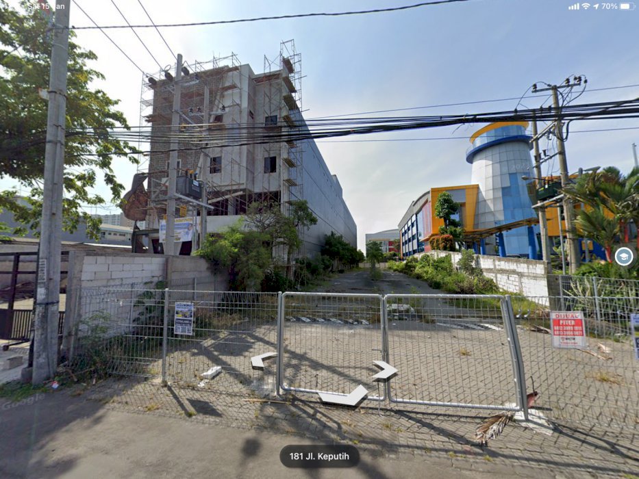 Tanah Komersial Raya Arief Rahman Hakim Sebelah Vita School