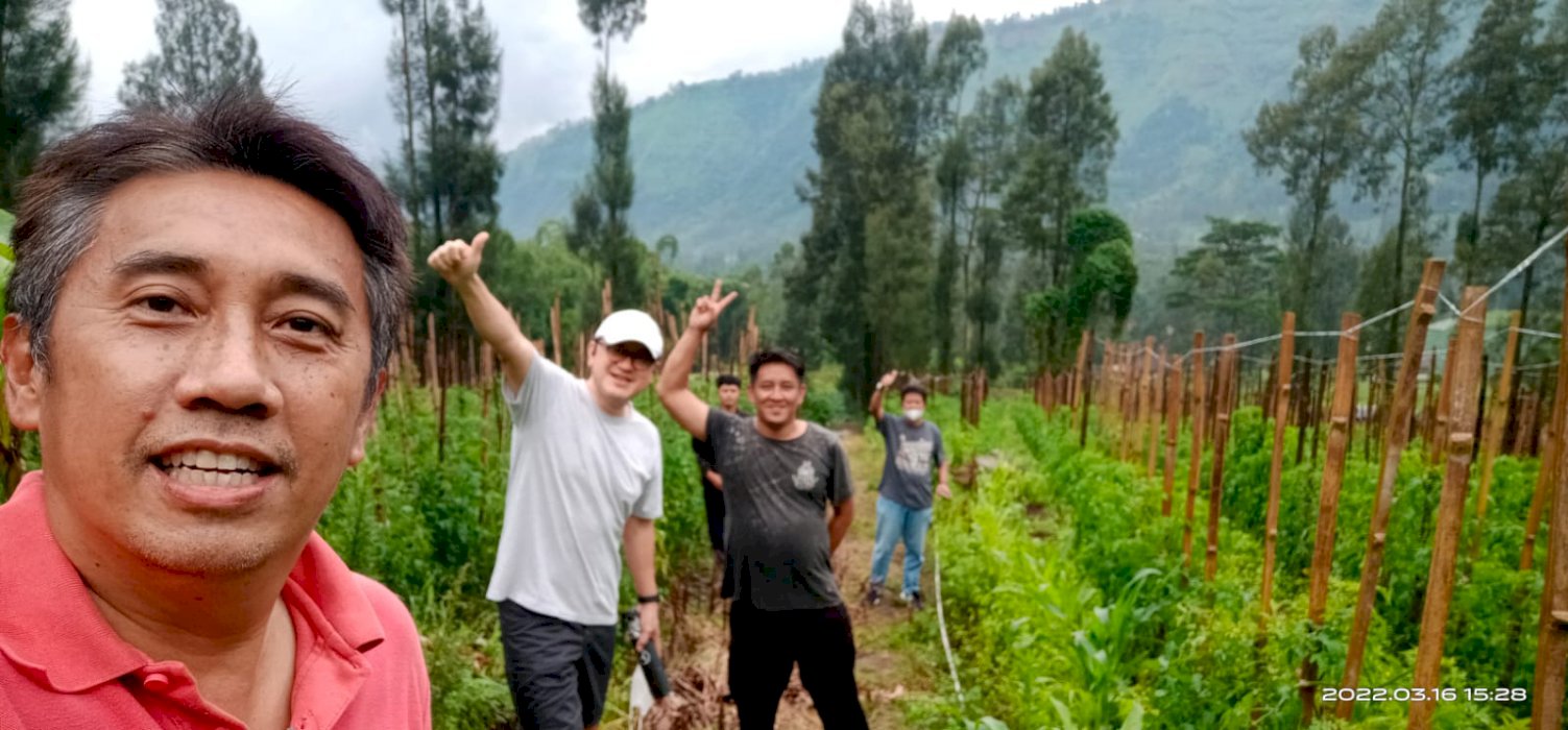 Di jual tanah lokasi di Bromo