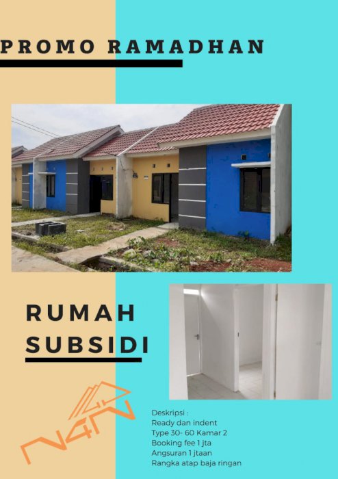rumah subsidi kpr cicilan 1juta