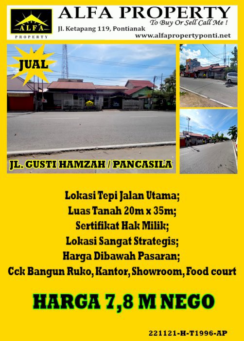 Tanah Gusti Hamzah, Pontianak, Kalimantan Barat