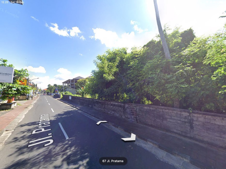 Tanah Komersial Jl Pratama Tanjung Benoa Deretan Conrad