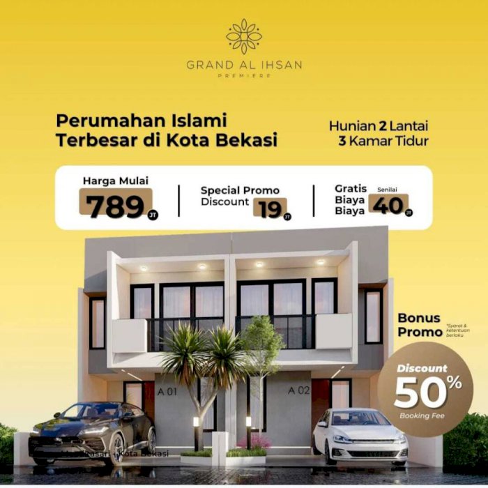 Hunian nyaman khusus muslim lokasi di dekat tol timur bekasi.,,,