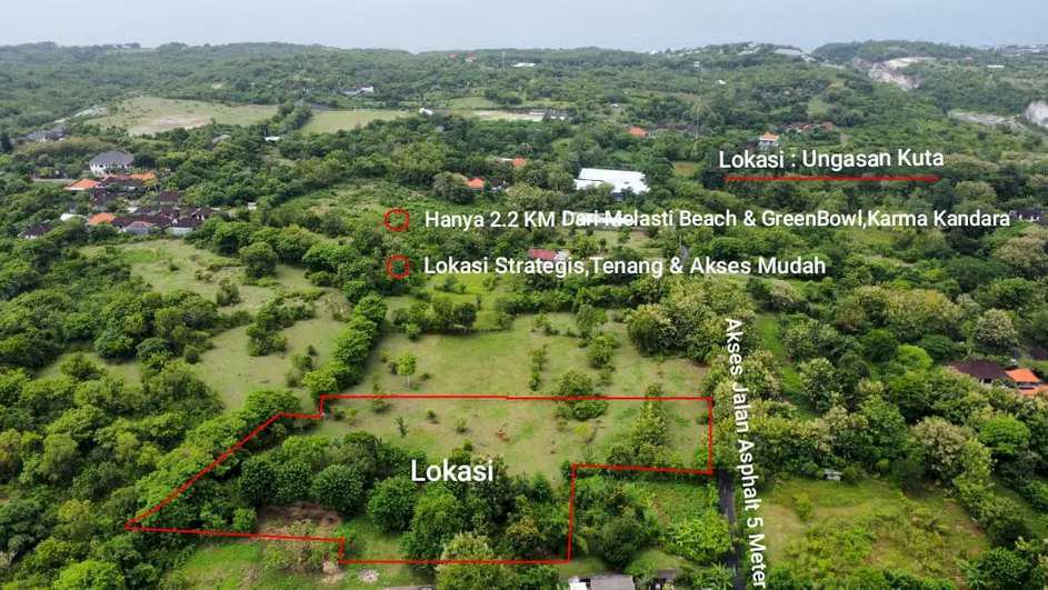 Tanah murah dekat pantai melasti