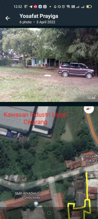 Tanah Murah dekat Delta silikon dan kawasan Hyundai Lippo Cikarang