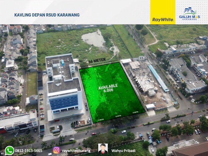 Tanah Kavling Di Pusat Kota Karawang, Galuh Mas