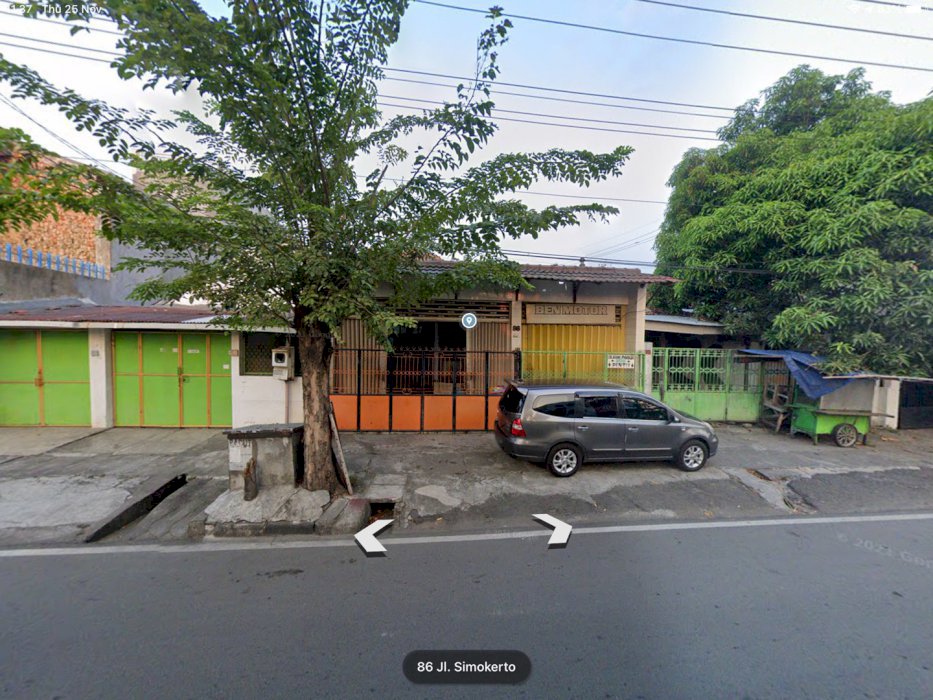 Rumah Usaha Raya Simokerto Area Bisnis Surabaya Timur