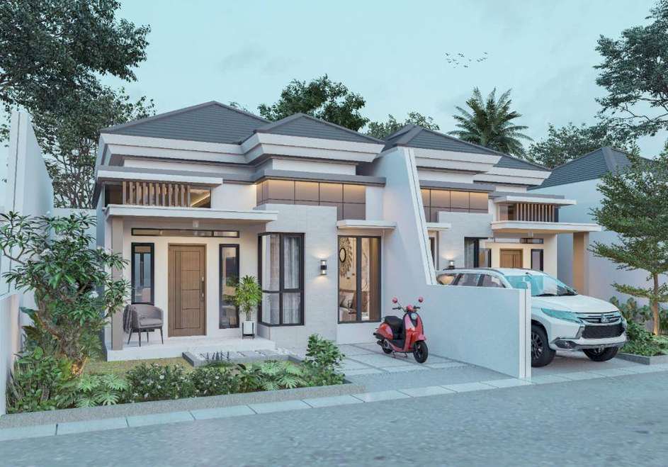 di jual rumah minimalis cluster di jl cemara kipas 8 pekanbaru