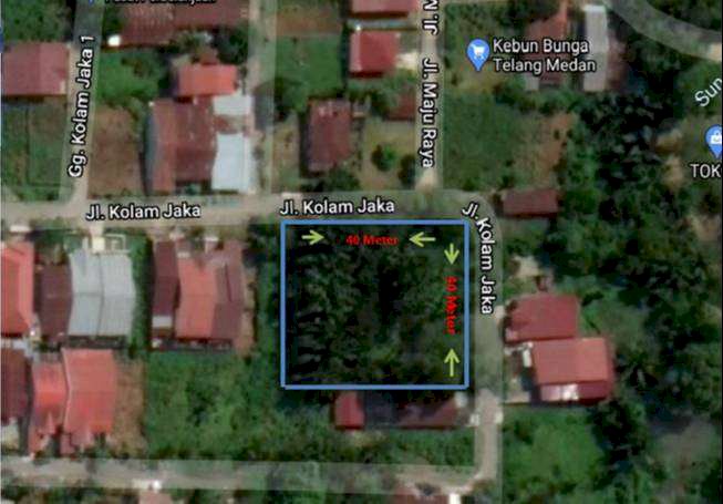 Lahan kosong siap bangun