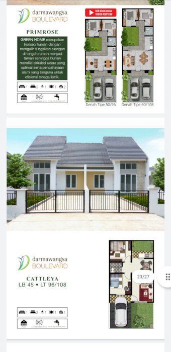 HUNIAN MEWAH SMART HOME DP 0% 2,5 JUTA Dekat Summarecon