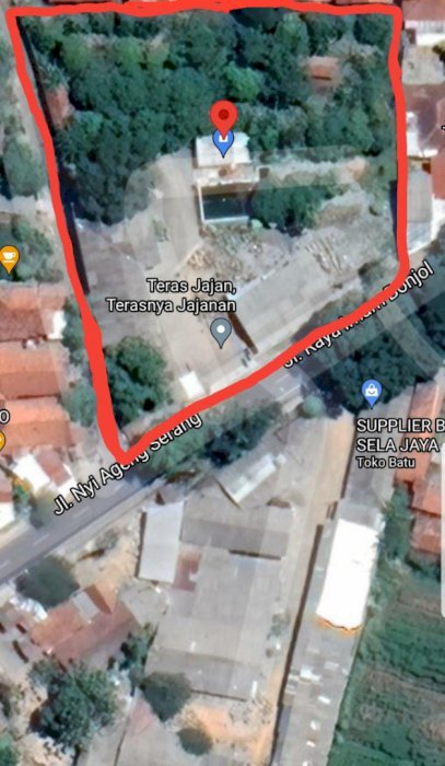 Dijual Cepat Tanah Berikut Bangunannya !!