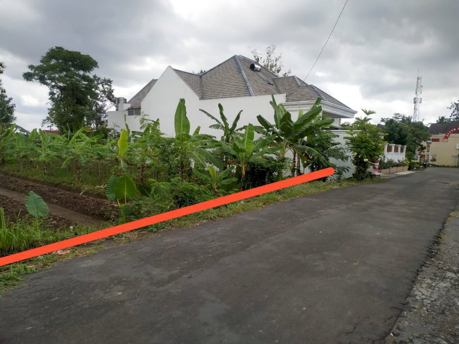 Dijual Tanah Pekarangan lokasi jl Kaliurang km 10