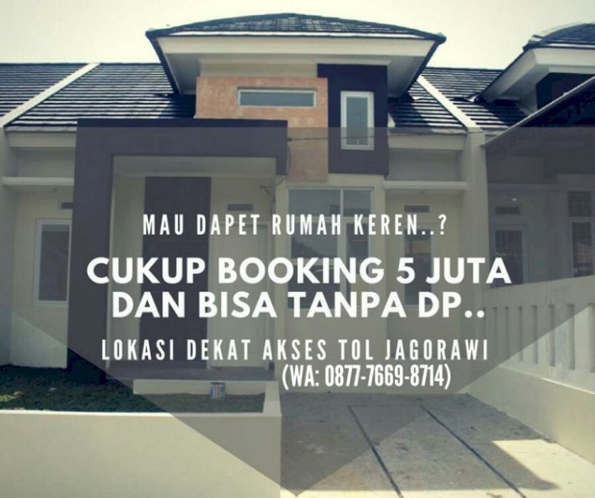 Kristal Garden DP 0% Free Biaya Dekat Tol Stasiun Cibinong Bogor