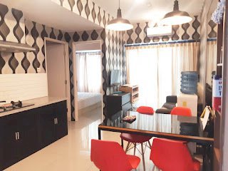 581_Disewakan Apartemen Orchard 2BRC Lt 17  Furnished Pakuwon Indah