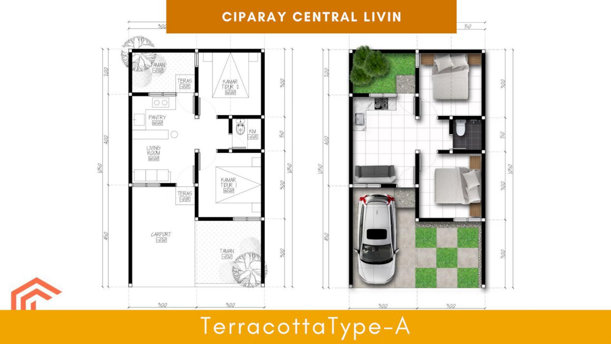Rumah 299 Jutaan Daerah Ciparay Dengan Desain Menawan Cicilan Ringan