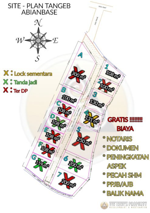 Dijual tanah kavling paling murah lokasi di tangeb