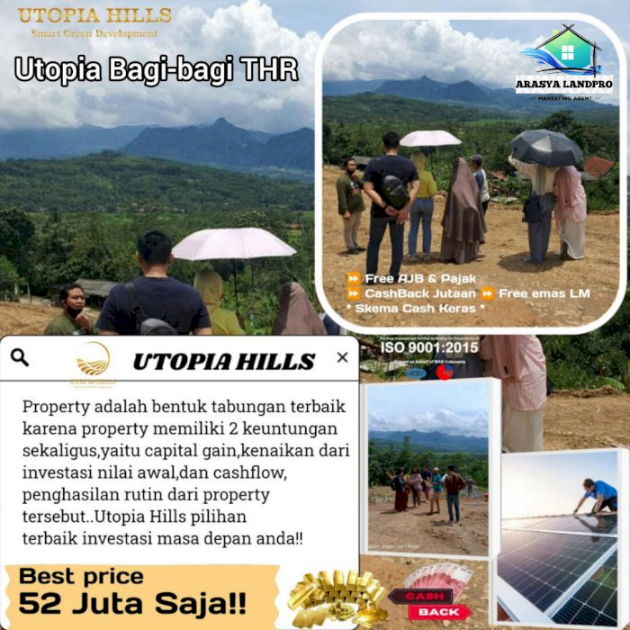 TANAH KAVLING EKSKLUSIF STRATEGIS TERMURAH DEKAT JAKARTA MOUNTAIN VIEW