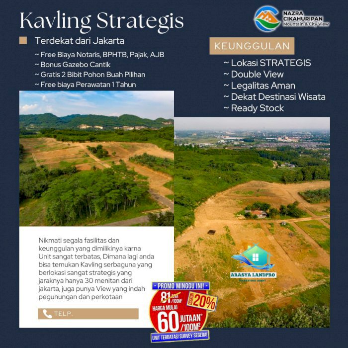 Tanah Kavling Nempel Jakarta