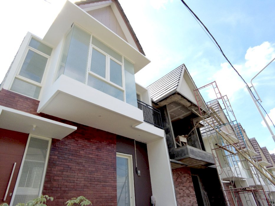 Rumah Scandinavian di Kavling Hook Merjosari Lingkungan Kampus