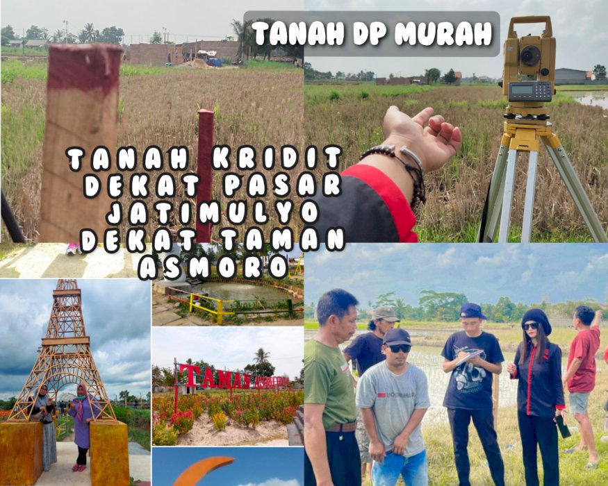 tanah kridit murah angsuran murah