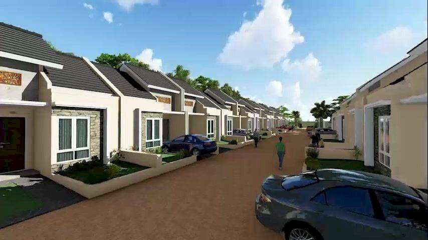 Rumah baru di jual bisa KPR proses di bantu sampai akad kredit