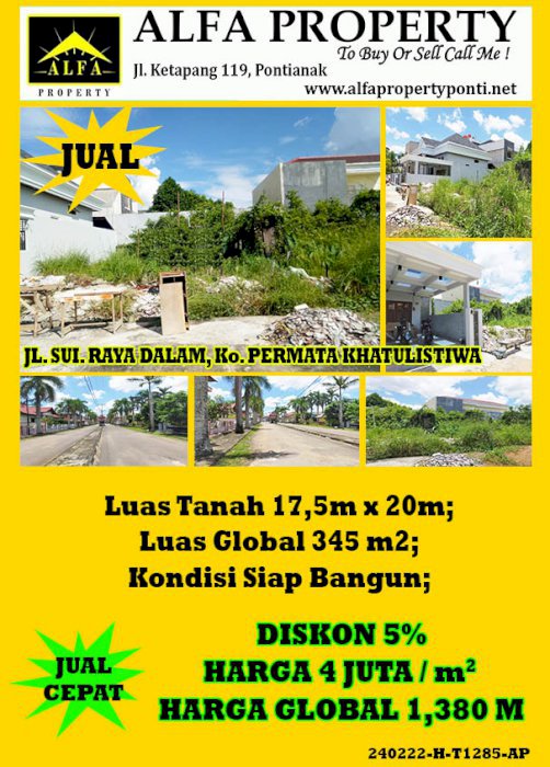 Tanah Permata Khatulistiwa Pontianak Kalimantan Barat