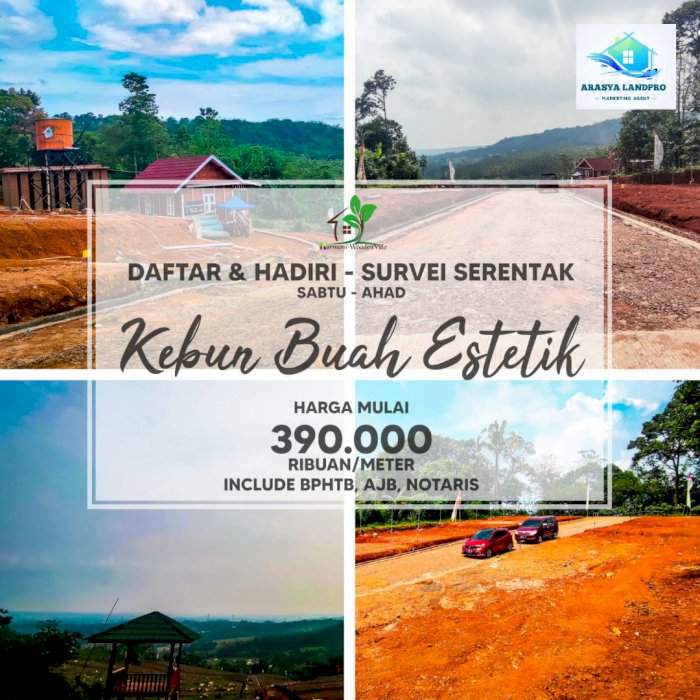 DIJUAL TANAH MURAH PINGGIR JALAN SURAT2 LENGKAP AMAN