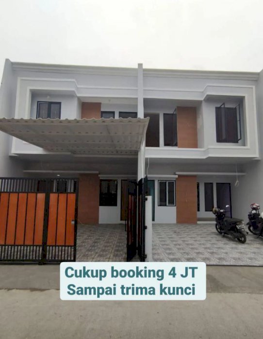 Cukup boking 4 jta sudah dapat runah 2 lantai