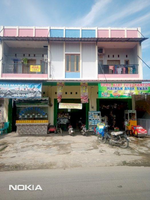 Dijual segera ruko tiga pintu dua lantai
