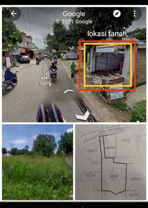 Dijual tanah murah lokasi sangat strategis