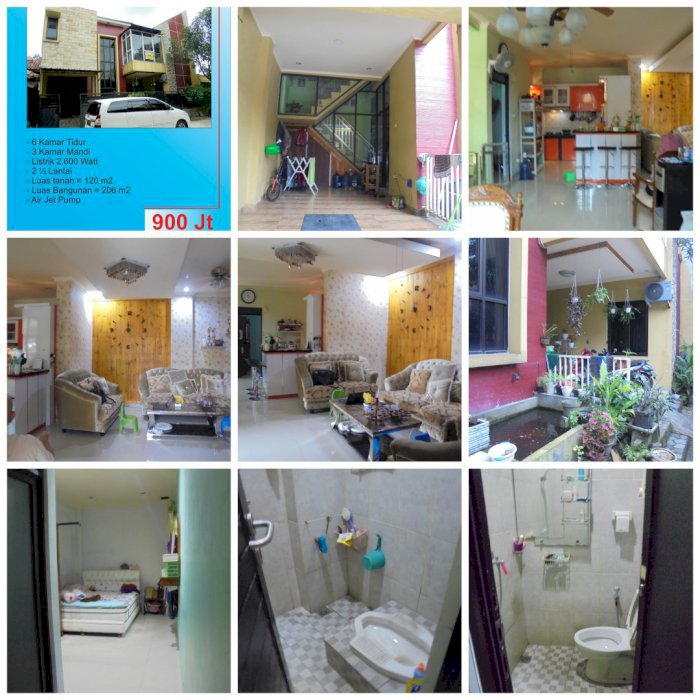 Rumah murah  2 lantai full renov