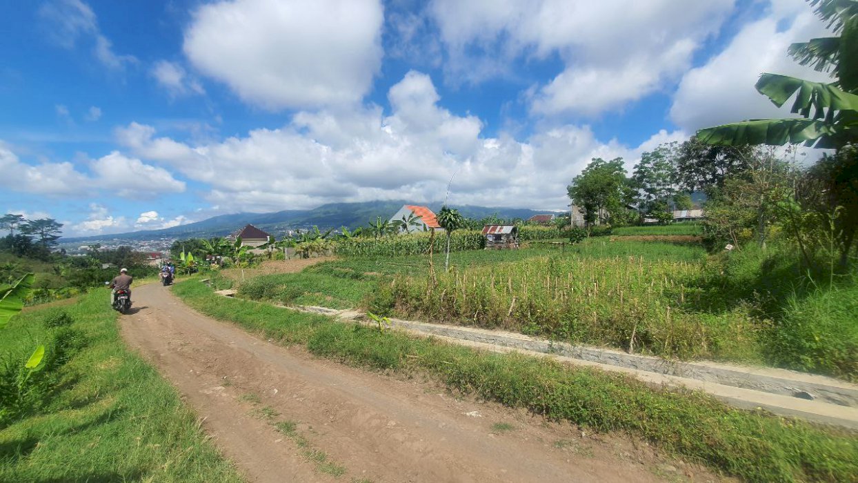 Tanah hunian villa konsep kebun siap langsung bangun