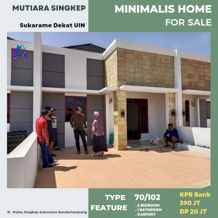 Rumah Terlaris Sukarame Mutiara Singkep