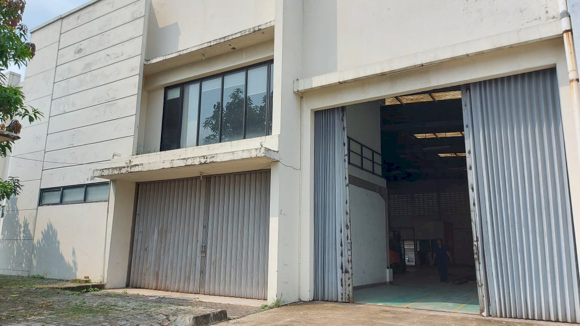 Gudang Jababeka siap pakai dengan luas 1012m2 Cikarang Jawa Barat