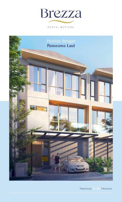 Brezza Townhouse Pantai Mutiara Jakarta Utara Intiland View Laut