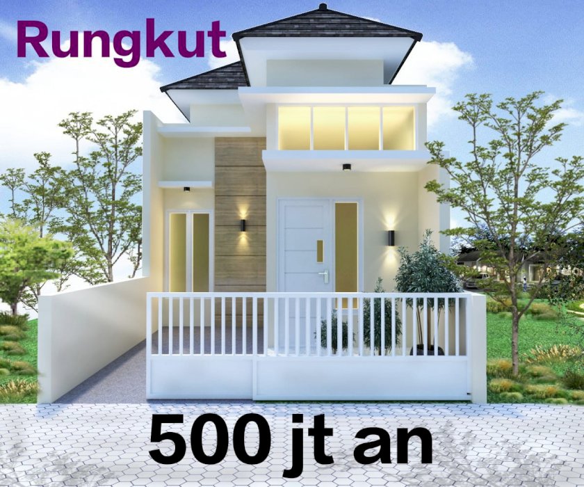 RUMAH MULAI 500 - 600 JUTAAN DI RUNGKUT WONOAYU SURABAYA