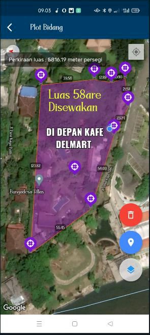 Tanah Bonus Vila di Canggu