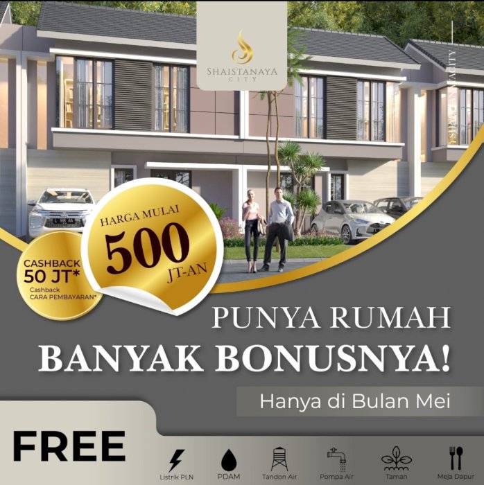 Rumah Pusat kota Sidoarjo Dijual