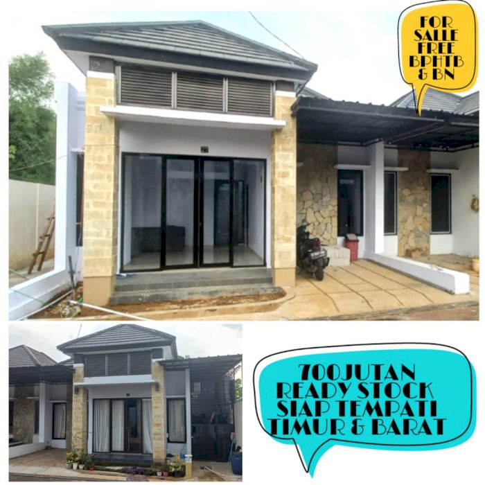 Rumah Siap Tempati Dalam Cluster Free Biaya Biaya Kpr Dp 0% - 5%