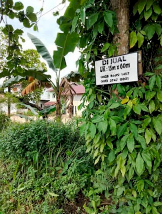 Dijual lahan dipinggir jalan raya Penajam-Kuaro