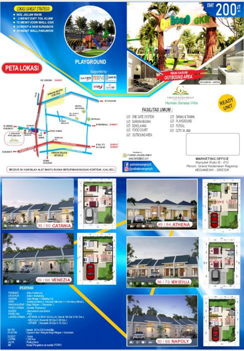 Hunian serasa villa Grand Kedamaian regency