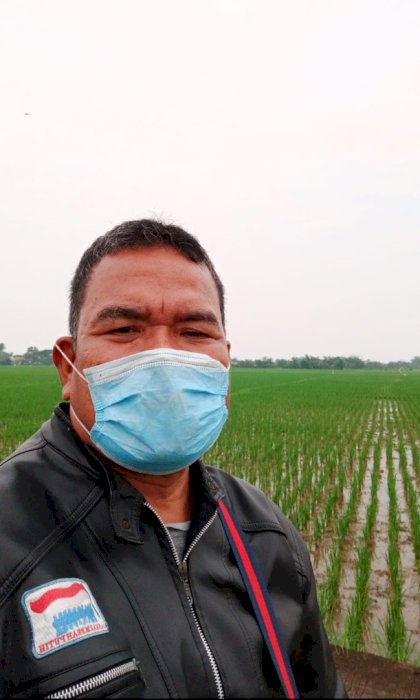 Di jual tanah sawah dikarawang barat dekat pemancingan mang ajon