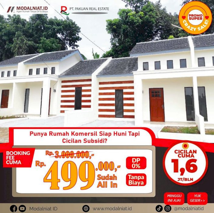 RUMAH KPR TANPA DP & BIAYA